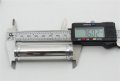 Autobahn88 Aluminum Alloy Hose Joiner Pipe Od 0 98 25mm L 3 76mm Glossy Polished Includes 2 G-clamps