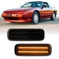 Usr 89-94 S13 Front Side Marker Light A Parking Lamps Left Right Pair For 1989-1994 Nissan 240sx 180sx Silvia Pig Nose 