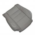 Secosautoparts Replacement 4-door Passenger Bottom Leather Seat Cover Gray Compatible With Honda Accord Sedan 2008 2009 2010