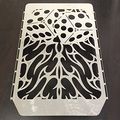Radiator Grille Cover Guard Protector For Kawasaki Vulcan Vn 1500 Dice Flame Stainlesssteel
