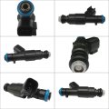 6 Pack 4 Hole Fuel Injector Set For Jeep Cherokee 0l 1999 To 2001 Grand 2004 Wrangler 0280155784 02801455923 