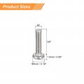 Uxcell 2-56x3 8 Pan Head Machine Screws 304 Stainless Steel 18-8 Screw Phillips Drive Fully Threaded Bright Finish Pack Of 200