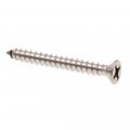 Prime-line Sheet Metal Screw Self-tapping Flat Head Phillips 12 X 2 In Grade 18-8 Stainless Steel Pack Of 100 