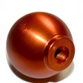 Vms Racing 10x1 25mm Thread 5 Speed Round Ball Shift Knob In Orange Billet Aluminum For Infiniti Jdm 