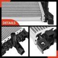 A-premium Turbo Intercooler Compatible With Audi Q7 2011 2012 2013 2014 2015 3 0l