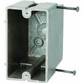 Single Gang Fiberglass Switch Box 18 Cu In Beige Weather Resistant And Fire Up To 2 Hours Model 1096 N 