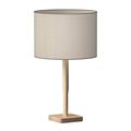 Adesso 4092-12 Ellis 21 Table Lamp Natural Smart Outlet Compatible 