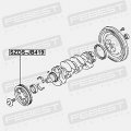 Harmonic Balancer Crankshaft Pulley Engine Szds-jb419 For 12610-62g11 12610-62g12 12610-62g10