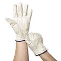 Anchor 4000 Series Leather Driver Gloves White X-large Anr4000xl Category Drivers 
