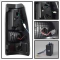 Acanii For Black Smoke 1999-2006 Gmc Sierra 1999-2002 Chevy Silverado Full Led Tail Lights