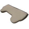 Secos Front Full Bench Top Replacement Leather Seat Cover Tan For Ford F250 F350 F450 F550 1999 2000 2001 2002