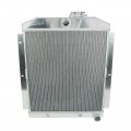 47-54 Chevy Truck Radiator 3 Row Core Full Aluminum Automotive 3900 Engine L6 For 1947-1954 Base Suburban Pickup 3100 3600 