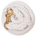 Weaver Leather White Cotton Lead Rope With Solid Brass 225 Snap 