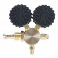 Yaetek Nitrogen Regulator 0-800 Psi Delivery Pressure Gauge With Cga580 Inlet Connection And 1 4 Male Flare Outlet 5 Feet 60 