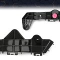 Bumper Retainer For 2015 2016 2017 2018 Nx300h 2 Pcs Front Left And Right Black Abs Plastic Replacement Part 5253578010