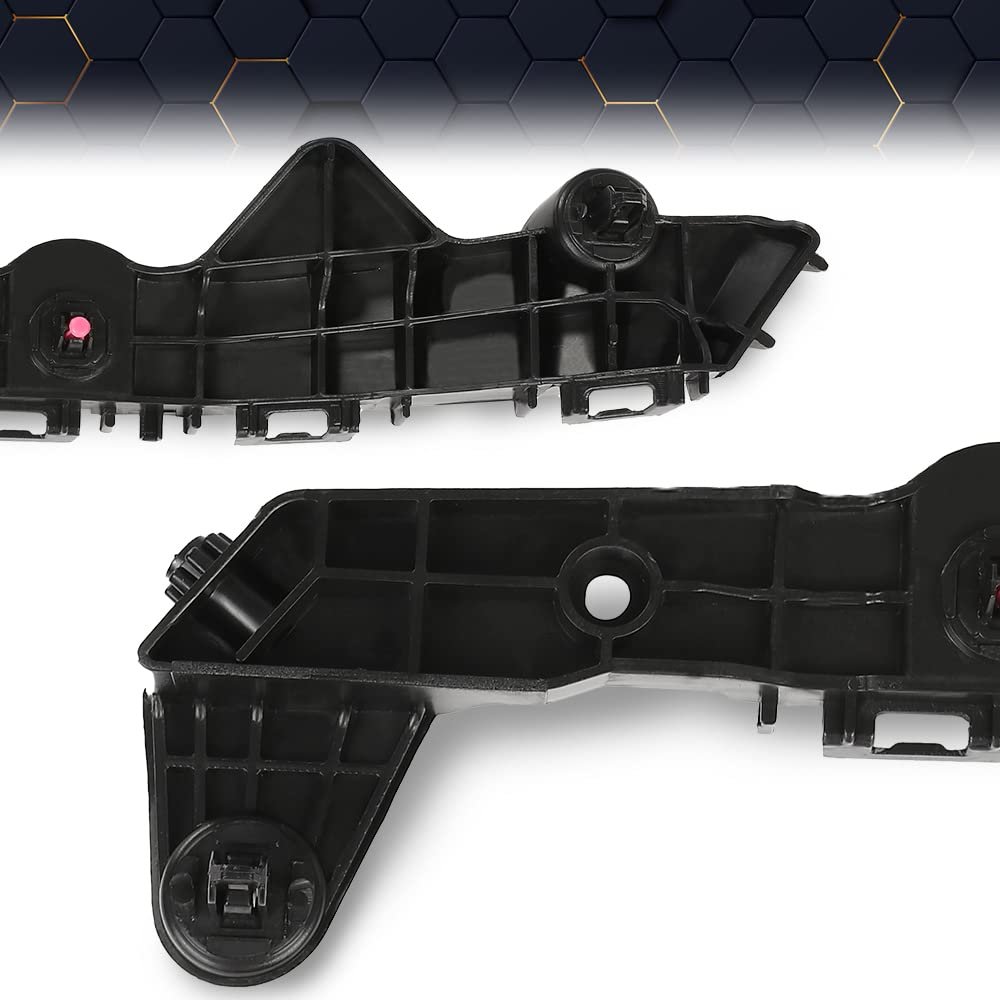 Bumper Retainer For 2015 2016 2017 2018 Nx300h 2 Pcs Front Left And Right Black Abs Plastic Replacement Part 5253578010