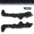 Bumper Retainer For 2015 2016 2017 2018 Nx300h 2 Pcs Front Left And Right Black Abs Plastic Replacement Part 5253578010