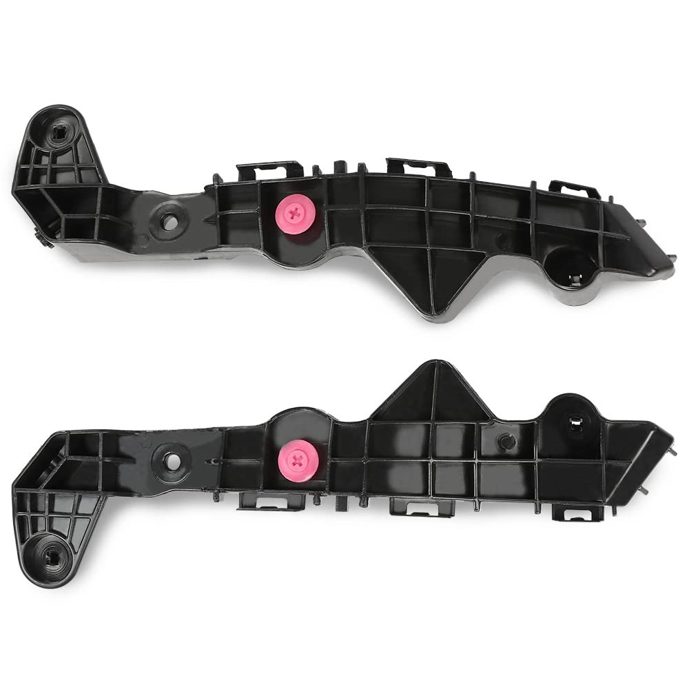 Bumper Retainer For 2015 2016 2017 2018 Nx300h 2 Pcs Front Left And Right Black Abs Plastic Replacement Part 5253578010