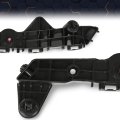 Bumper Retainer For 2015 2016 2017 2018 Nx300h 2 Pcs Front Left And Right Black Abs Plastic Replacement Part 5253578010