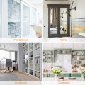 Uxcell Glass Retainer Clips Kit With Screw 0 83 X 51 Panel Fixing Clip For Wardrobes Cabinets Mirrors Clear 20pcs