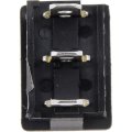 Rocker Switch Black Plastic 10 Amp Single Pole Double Throw 12v Universal Replacement Part Alx-pau-mm-85969-cl360a50 
