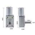 Xuulan Xianglaa-motor Blower Motor Small Electric Micro Jgy370 Permanent Magnet Hobby High Torque Dc D Axis Self-locking Worm