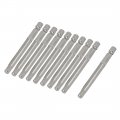 Uxcell 1 4 Quick Change Shank 5mm Magnetic Hex Screwdriver Bits 75mm Length 10pcs