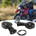 Motorcycle Turn Signals Front Waterproof Indicator Lamp Replacement For Suzuki Dl 1000 Va Strom 650 V-strom Black