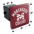 Morehouse College Maroon Tigers Logo Tow Trailer Hitch Cover Plug Insert 2