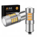 Alla Lighting 54-smd 1156 7506 Ba15s Newest Version High Power 4014 Chipsets Amber Yellow Xtremely Super Bright Daytime Running 