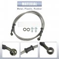 Uxcell 1 Set 6m 5 25ft Motorcycle Hydraulic Brake Or Clutch Line Hose Universal For Dirt Bike Atv Moped Scooter With Screws