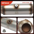 A-premium Front Catalytic Converter Kit Direct-fit Compatible With Dodge Grand Caravan 2001-2007 Chrysler Town Country Voyager