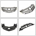 Gxywady Front Bumper Hood Grille Upper Chrome Grill Replacement For Acura Mdx 2007 2008 2009