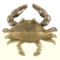 Crab Door Knocker Nickel Silver Premium Size 