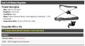 Front Left Driver Side Power Window Motor And Regulator Assembly With 2-pin Connector For 2008-2020 Dodge Grand Caravan