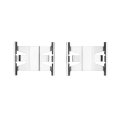 Disc Brake Hardware Set For Mazda B2300 2001 2002 Front Position Alx-pau-df-340-54041-cla4 Black Standard Style 