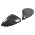 Fydun 2pcs Rearview Wing Mirror Cover Cap Carbon Fiber Style Fit For Golf Mk7 For R Gti Gtd Hatchback Estate 2013-2017