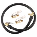 60cm 24 Tire Valve Stem Extension Inflator Extender Hose Set Universal Fit For Auto Motorcycle Bicycle