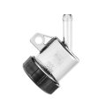 Universal Motorcycle Atv Master Cylinder Fluid Oil Reservoir Rear Brake Clutch Tank Cup For Scooter Honda Yamaha Kawasaki Clear
