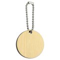 Graphics More Florida Institute Of Technology Primary Logo Wood Wooden Round Keychain Key Chain Ring