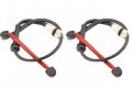 Bapmic Front 98661236500 Rear 4 Pcs Brake Pad Wear Sensors Compatible With Porsche 99661236500