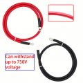 4 Awg Battery Cables Gauge Power Inverter With 5 16 Ring Terminals For Solar Rv Auto Marine Car Boat I Length 3 Ft