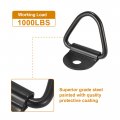 X Autohaux Tie Down Anchor 1 4 Diameter V Shape Ring Lashing For Truck Boat Rv Atv Suv Vehicle Cars Black 8pcs