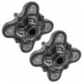 Caltric 2x Rear Wheel Hub Compatible With Polaris Rzr 570 2014 2015 2016-2022 S Eps 2017