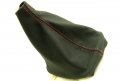 Autoguru Manual Shift Boot Synthetic Leather Black Red Stitch Made For Nissan Silva 240sx S13 89-93 
