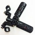 Wing Skull Zombie Shape Front 1 Highway Radical Stiletto 4475 Foot Pegs Clamps For Goldwing Gl Black Body Rubber Quality 