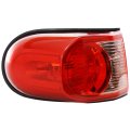 Rear Tail Light Driver Side Assembly For 2007 2011 Toyota Fj Cruiser To2800169 81561 35300 Clear And Red Lens Halogen 