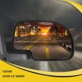Ocpty Black Right Side Mirror Fit For 2003-2006 Cadillac Escalade Esv Smooth Glass Manual Fold Non-heated