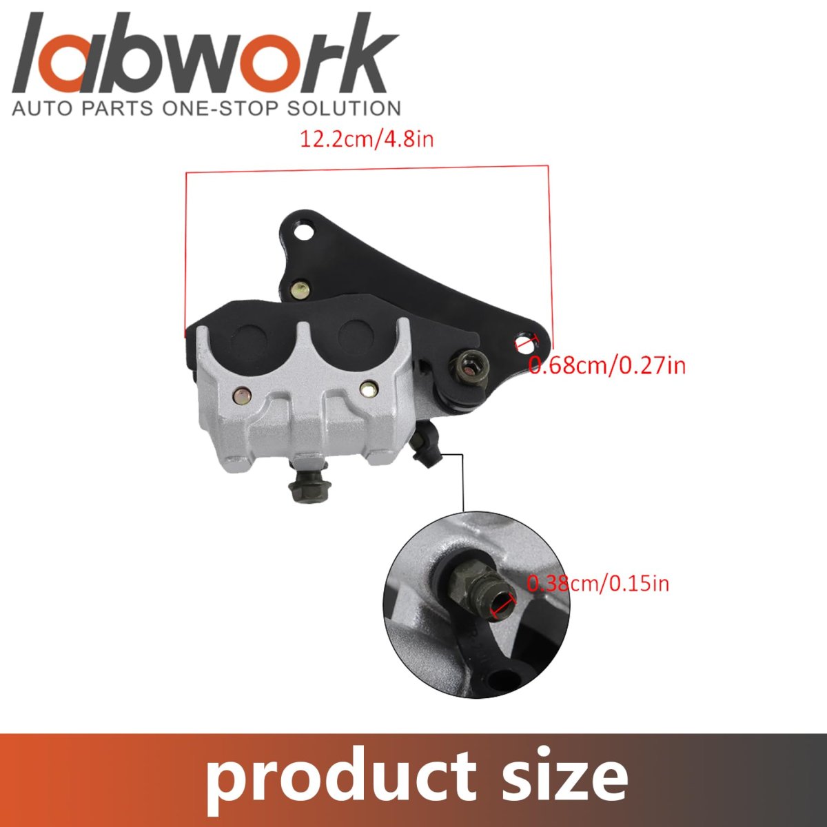 Front Brake Caliper Replacement For Honda 250 Cmx250c 1985-1987