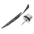 Universal Boat Windshield Wiper Kit Electric Motor Set 12v 105a Rotating For Tractor Fishing Atv Utv With Metal And Rubber